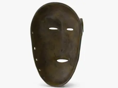  African Congo Mask 3 