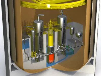 Nuclear Reactor 3D model