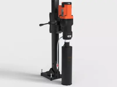 VEVOR DIAMOND DRILLING MACHINE Low-poly 3D model