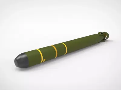 Mark 48 Torpedo 3D print model