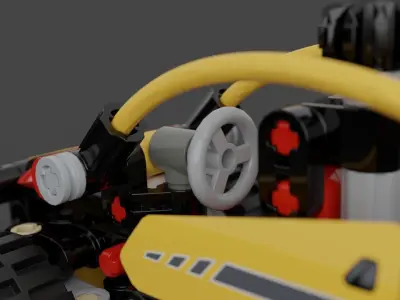LEGO Technic 2020 - Buggy 3D model