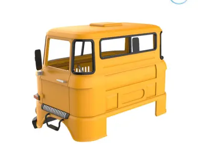 IFA W50 Cabin - Full Professional Version 3D print model