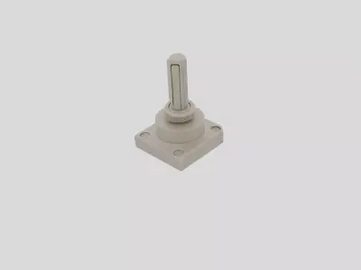 Industrial Machine Control Lever for 3D print 3D model