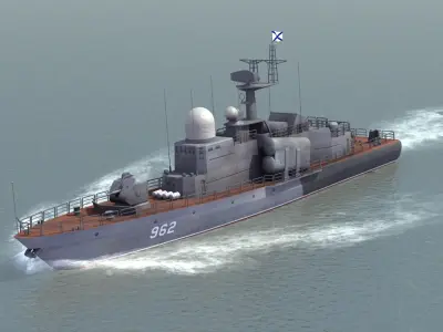 Tarantul II Corvette 3D model