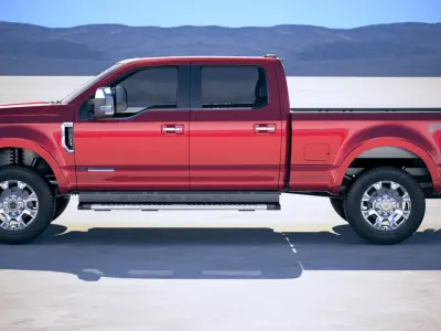 Ford F350 SuperDuty 2020 3D model