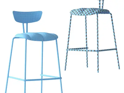 Barstool  Apel 3D model