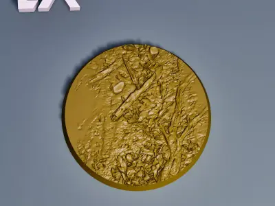 HD Base set 30 - Tree Roots 3D print model