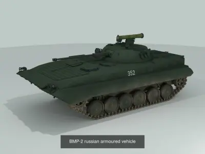 Soviet APCs and IFVs 3D Model Pack
