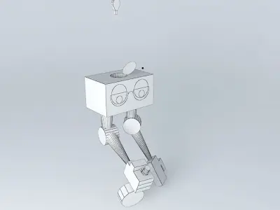Robotic Scientist Free 3D model