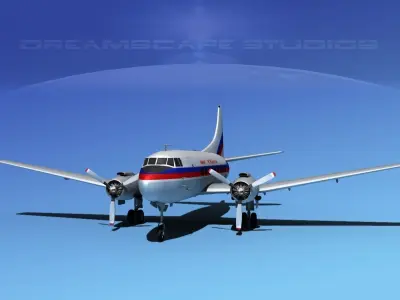Martin 202 Omni Air 3D model