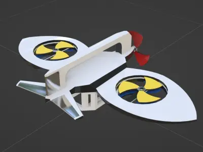 Concept Dron 3D model