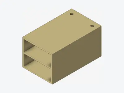 Furniture - Sofa - Contemporary - Flame - Central - Shelf Low-poly 3D model