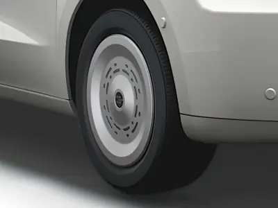 Generic EV Small Van 2023 wheel 3D model
