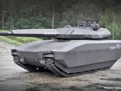  PL-01 Prototype Light Tank 3D model