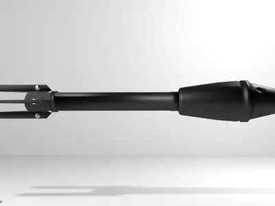 Rocket Launcher - Projectile - M7A1 3D model