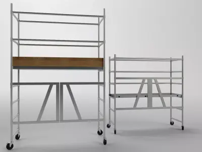 Scaffold tower 6 3D model