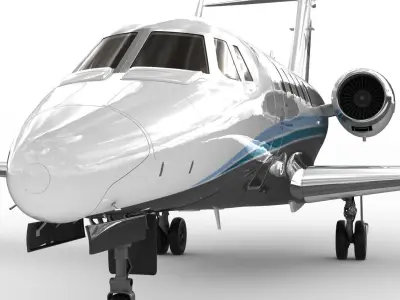 Cessna 650 Citation  3D model