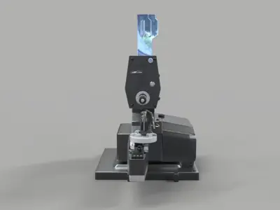 JUKI MB373 3dmodel Low-poly 3D model