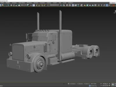 Peterbilt - Classic Version 3D model