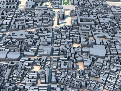 Cathedrale Saint-Andre de Bordeaux France 3D model