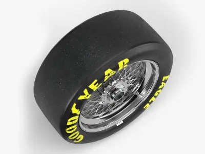 Goodyear Eagle BBS E55 Combo 3D model