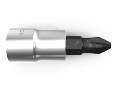 Socket Driver Low-poly 3D model