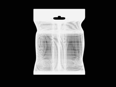 3D Stain removers and whiteners Whitening Pods - The packaging Low-poly 3D model