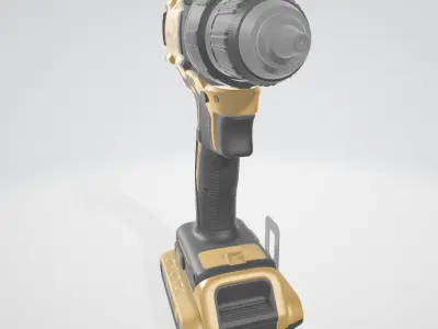 Cordless Drill Driver 3D model