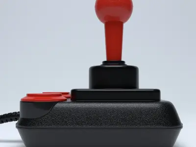 Retro Joystick Competition Pro 5000 3D model