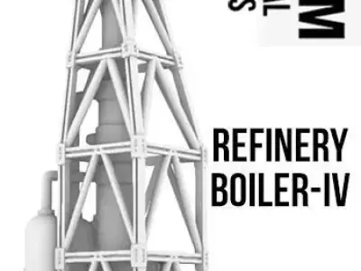 Refinery Boiler IV 3D print model