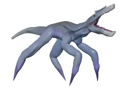 Roblox Kaiju Universe Creepypasta RIG Free 3D model