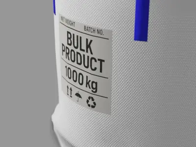 FIBC Bigbag 3D model