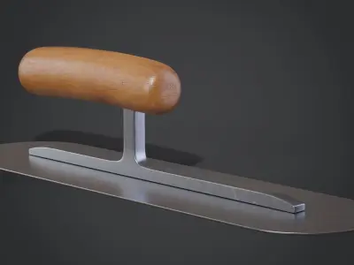 Pool Trowel 3D model