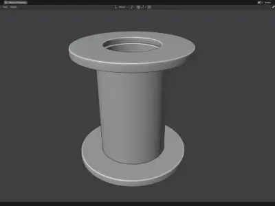 Solder Spool 3D print model