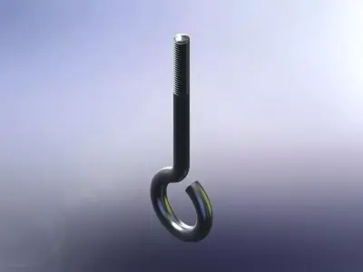 Eye foundation bolt Free 3D model