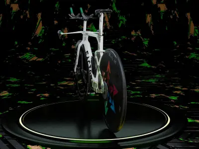 Factor Hanzo time trial bike Low-poly 3D model