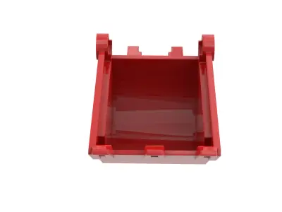 TwindBricks3D - 10 Technic Digger Bucket collection 3D print model