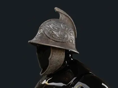 Iron Helmets Collections 3D Model Pack