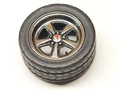 3D printable Pontiac wheel  3D print model