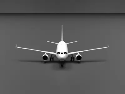 Airbus A320-200 3D model buy
