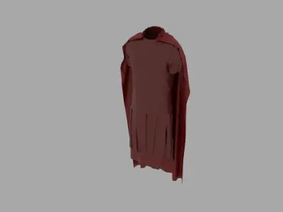 Spartan Military Uniform Low-poly 3D model