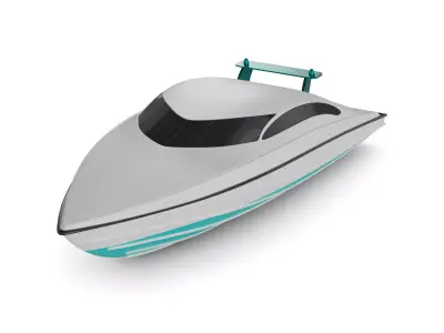 Hydrofoil 3D model - PBR and Textured