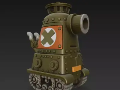 Metal Slug Tank 06 3D print model