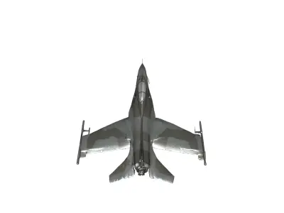Fighter Jet  Low-poly 3D model buy
