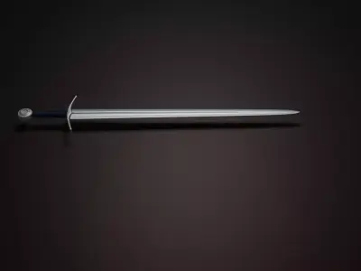 Sword  Free low-poly 3D model purchase