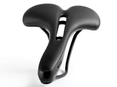 Ergonomic Bicycle Saddle Model Pack Low-poly 3D model