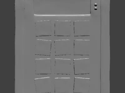 Code Lock 3D model purchase