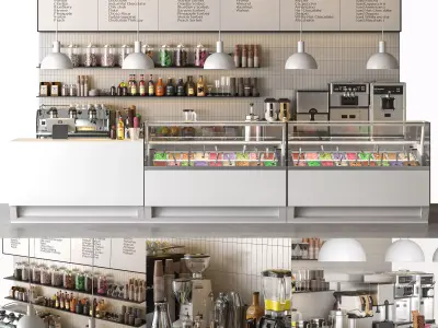 Ice Cream Shop 3D model purchase