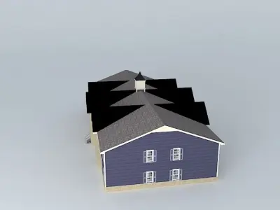 Colonial Village Apartments Free 3D model purchase