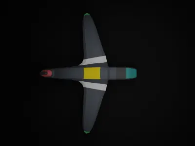 Skyward Majesty The Elevation of 3D Aircraft Excellence 3D model